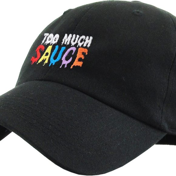 Too Much Sauce Dad Hat - Picture 2 of 3